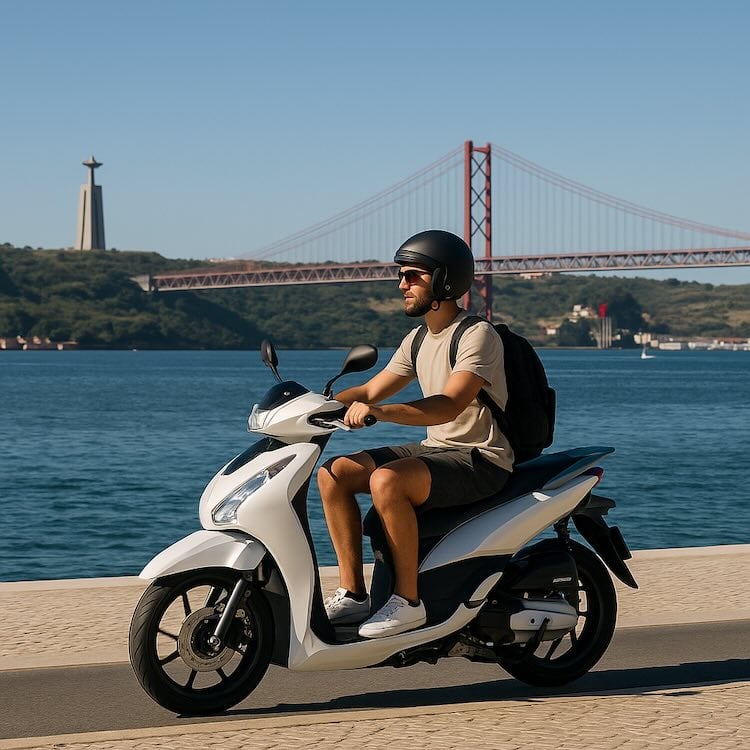 Motorcycle rental in Portugal without a license