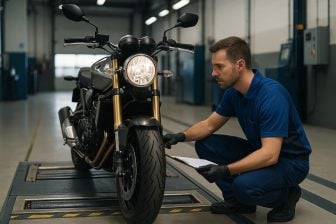What is a motorcycle inspection