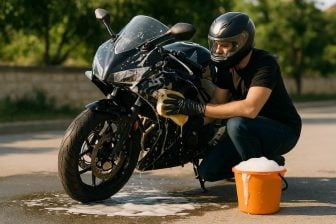 What’s the best product to wash a motorcycle?