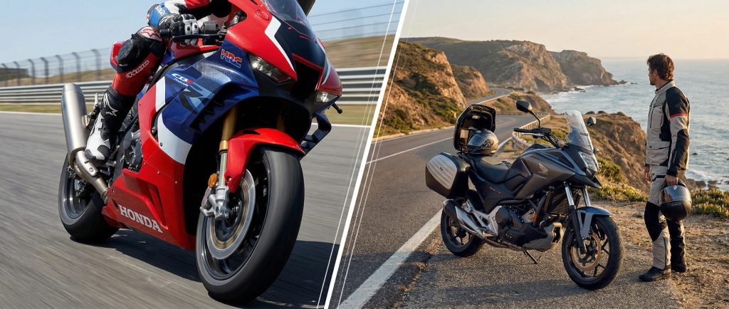 Track or Touring? Discover the ideal Honda.